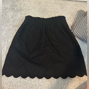 JCrew Scallop Edge Skirt